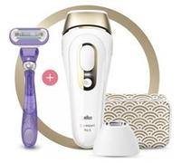 Epilateur à lumière pulsée Braun Silk Expert Pro 5 PL5137 Blanc et Or Blanc G