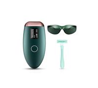 Epilateur à Lumière Pulsée IPL Epilation Laser Sans Douleur pour Hommes Femmes 999,999 Flashs - Vert