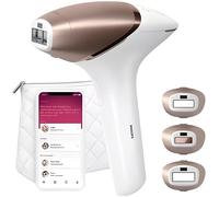 Philips Épilateur à lumière pulsée Lumea IPL 9000 BRI955/00 SenseIQ Sans fil Rose/Blanc
