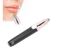 Épilateur à Sourcils, Épilation Indolore, Épilateur Facial avec Lumière LED, Petit et Portable, Coupe les Poils du Nez et des Oreilles, pour épiler les Petites Parties du Corps(noir)