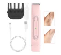 Épilateur Bikini Femme - Épilateur Corps Étanche | Appareil de Rasage Étanche Double Tête Pour Femmes Sourcils Jambes Bras Maillot Maison Voyage Amoureuses de Beauté