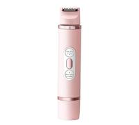 Épilateur Bikini, machine d'épilation corporelle féminine, tête double rechargeable pour corps, visage, zone, jambes, peau