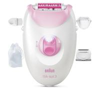 Épilateur - BRAUN - SE3-033 - Épilation à sec - Éclairage intégré - Alimentation secteur