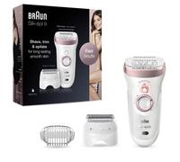 Épilateur - BRAUN - Silk-épil 9 9-730 - 100% étanche - Technologie Micro Grip - Épilation rapide
