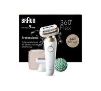 Braun Silk-épil 9 Flex 9-071 3D 40 pince(s) Or, Blanc
