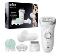 Epilateur Braun Silk-epil 9 SES 9-865 Blanc Femme, Rasoir Corps