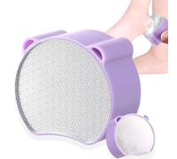 Épilateur Cristal, 2 en 1, double face, réutilisable, exfoliant et épilateur indolore pour hommes et femmes