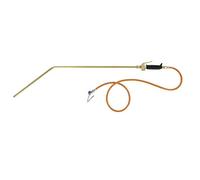 Épilateur de mamelle courbé 1,5 m pour cartouche de gaz Lance