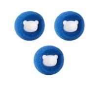 Épilateur De Poils D'animaux Compagnie, Boule Réutilisable En Laine, Autocollant, Chat, Attrape-peluches, Outils Nettoyage, Filtre Machine À Laver Le Linge Nettoyage Haute Efficacité(A-3pcs)