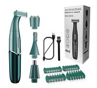 Épilateur électrique 4 en 1 pour femme - Rasoir à sourcils - Tondeuse à sourcils - Tondeuse rechargeable pour femme