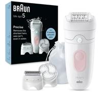 Epilateur électrique Braun Silk épil 5 SE 5-060 Blanc et Rose