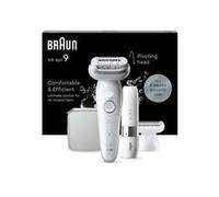 Epilateur Électrique Braun Epilateur Silk Epil 9 Ses9-341 Blanc-Argent