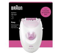 Braun Épilateur électrique Silk Épil 3 SE3-000 Blanc