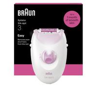 Braun Épilateur électrique Silk Épil 3 SE3-000 Blanc