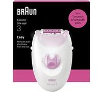 Braun Épilateur électrique Silk Épil 3 SE3-000 Blanc