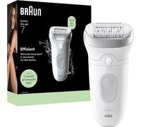 Braun Épilateur SILK-épil SE7-011, étanche, rechargeable 40 min, tête large