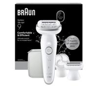 Braun Épilateur électrique Silk-épil 9 SES 9-061 40 pinces Blanc
