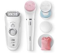 Epilateur électrique Braun Silk Epil SES7/775 Blanc Blanc