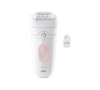 Braun Appareil à épiler Silk-épil 5 5-000 – 28 pinces Rose, Blanc