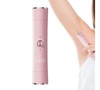 Épilateur Électrique Femme, Double Tête Épilation Maillot, Appareil Ergonomique pour Visage Oreilles Zone Intime Jambes Sourcils