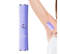 Épilateur Électrique Femme | Épilateur Bikini Femme Double Tête | Outil d'Épilation pour Jambes Visage Zone Intime et Sourcils