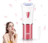 Épilateur Électrique Femme,Portable epilateur visage femme,rasoir electrique femme sans fil à 2 vitesses avec lumière LED,Pour épilateurs visage, aisselles, tondeuse maillot femme.