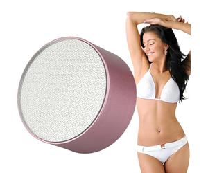 Épilateur En Gomme Epilatoire En Crista Épilation Magique Du Visage Et Des Femmes Épilateur Double Face Épilation Et Polisseuse De Pieds Deux En Un Pierre À Épiler Réutilisable