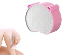 Épilateur et exfoliant cristal Zensilk 2 en 1, réutilisable, exfoliant magique et indolore pour hommes et femmes, pour jambes, visage, bras, corps (Ross)