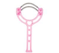 Épilateur facial portable pour visage et lèvres, Appareil d'épilation en plastique, Épilateur pour femmes, Épilation précise et sans douleur, Outil beauté pratique (Rose)