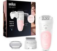 Épilateur Femme Braun Silk-Epil 5 Accessoires Visage Inclus Idée Cadeau