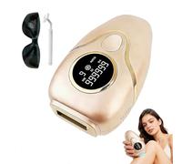 Épilateur IPL avec fonction refroidissante, plus de 1 million d’impulsions lumineuses, 9 niveaux d’énergie, épilation IPL indolore pour femmes et hommes, zones bikini corps et jambes