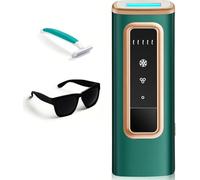 Épilateur IPL - Épilateur à lumière pulsée froide, indolore intense avec 999999 flashs, niveau d'énergie réglable, convient pour une utilisation complète du visage des femmes