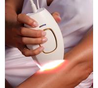 Épilateur laser indolore à flash rapide pour femme, photoépilateur en continu, traitement du corps entier, épilation Ipl, 999900 BLANC
