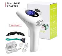 Épilateur Laser professionnel IPL pour femmes,dispositif dépilatoire électrique à lumière pulsée pour le visage et le corps,White