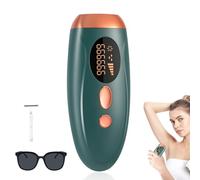 Épilateur Lumière Pulsée, Appareils IPL Épilation Laser, Épilation Laser avec Refroidissement,Épilateur sans douleur pour le visage, les aisselles, les bras, les jambes et le corps, Maillot