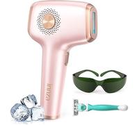 Epilateur Lumière Pulsée Avec Système De Refroidissement Par Glace,999,999 Flashs IPL Epilation Definitive,2 Modes 9 Niveaux