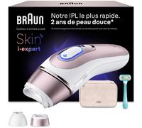 Braun Épilateur à lumière pulsée Skin I-Expert 7 PL7211 Rose