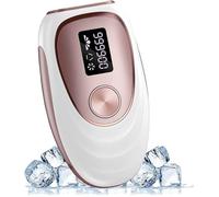 Épilateur Lumière Pulsée de Glace,999,900 Flashes IPL Laser Epilation Definitive,2 Modes 5 Niveaux Énergie Épilateur Electrique
