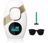 Épilateur Lumière Pulsée,Épilation Laser Définitive Avec Technologie Ipl,Épilateur Lumière Pulsée Ipl,Epilateur Laser 5niveaux D'energie,2 Modes,999990 Lumières Pulsées