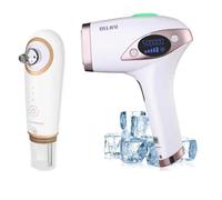 épilateur lumière pulsée gelé point de congélation，Épilateur laser IPL 500 000 flashs Épilation permanente pour femme et homme