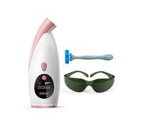 Epilateur Lumière Pulsée Innza D26 , IPL Epilation définitive, 999,000 Flashs - Blanc et Rose
