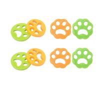 Épilateur Pour La Lessive Réutilisable Pet Fur Laundry Catcher 8 Pcs Multicolore