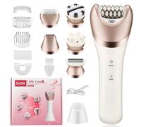 Épilateur pour le visage indolore rechargeable Bleu