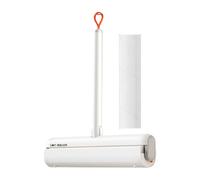 Épilateur pour poils d'animaux | Rouleau anti-peluches extra adhésif pliable à 180 ° - Outil de nettoyage réutilisable pour sol, linge, lit, vêtements, tissus, pour chiens, chats, tapis, sièges de