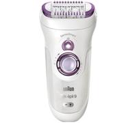 Epilateur sans fil BRAUN Silk Epil Sensosmart - Blanc et violet - 40 pincettes - 2 vitesses - Autonomie 50 min