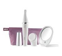 Epilateur visage BRAUN SILK EPIL FACE SE830 - Blanc - Brosse faciale - Mini Epilateur électrique