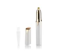 Epilateur de Précision LED pour Poils du Visage - Tondeuse Sourcils Duvet Nez Sans Douleur - Sans fil - Fonctionne à Pile -