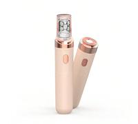 Épilateurs pour l'épilation des poils pour femmes, épilateur rechargeable avec glisse en douceur, épilateur portable avec lumière LED, épilation faciale pour femmes, épilateur électrique indolore pour