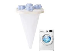 Épilation des peluches d'animaux | Éliminateur de peluches réutilisable | Boule de nettoyage pour la maison | Attrape-poils | Maille filtrante flottante portable | Attrape-peluches à linge | Nettoyage