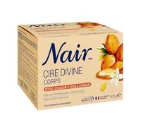 Epilation douceur longue durée pour peaux sensibles avec NAIR Cire Divine Rituel Huile d'Argan et Onagre sans bande, format 400g - Lot de 3